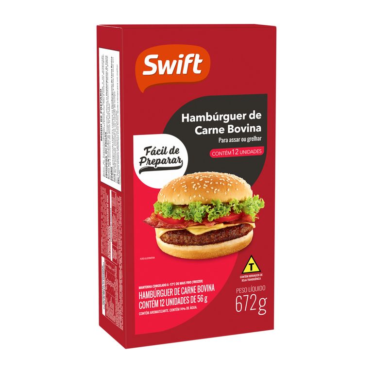 HAMBÚRGUER BOVINO 672G