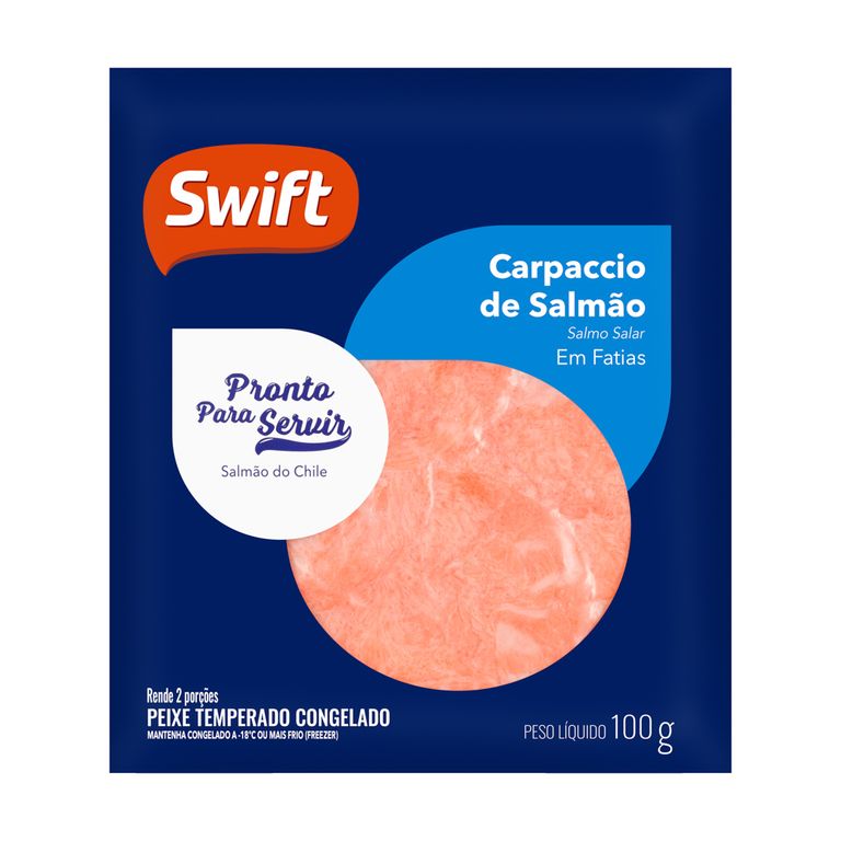 CARPACCIO DE SALMÃO 100G
