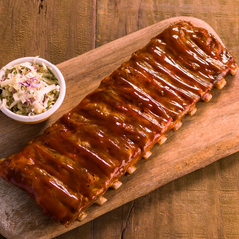 COSTELA SUÍNA COM MOLHO BARBECUE 1KG
