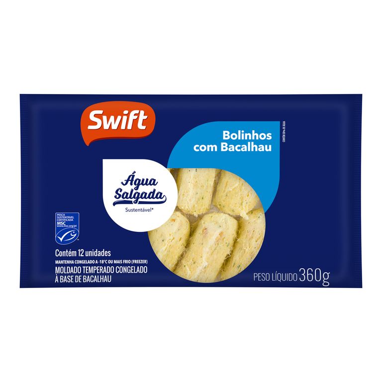 BOLINHO DE BACALHAU 360G
