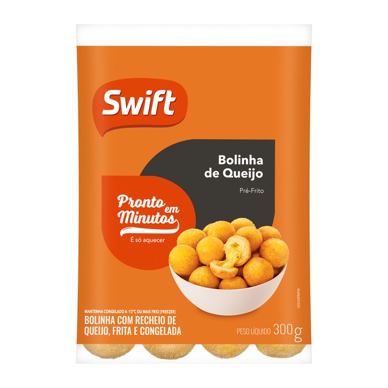 BOLINHAS DE QUEIJO PRÉ-FRITA 300G
