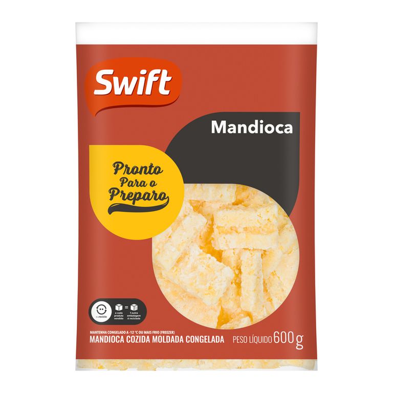 MANDIOCA PRÉ-COZIDA 600G