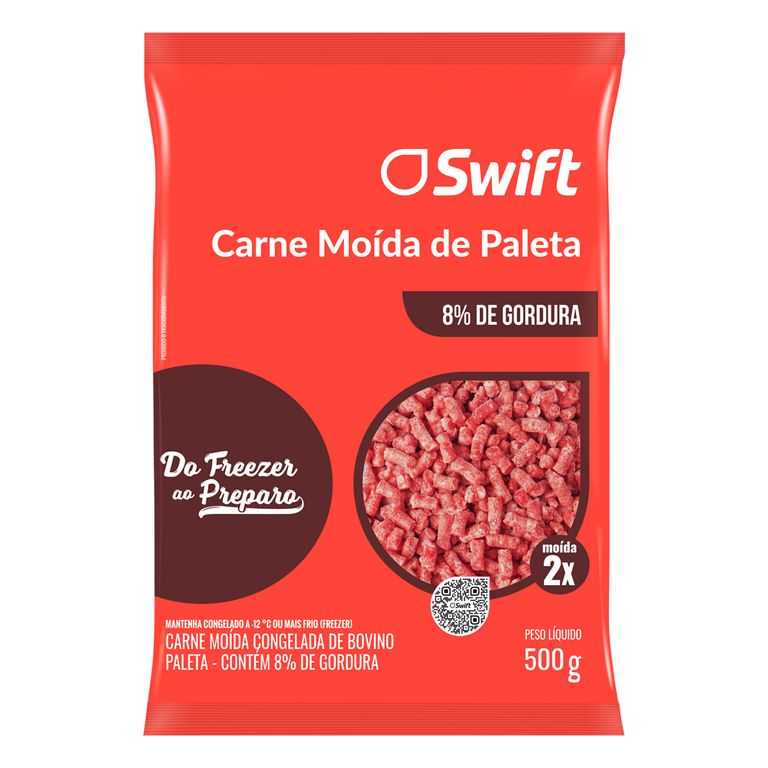 CARNE MOÍDA PALETA 500G