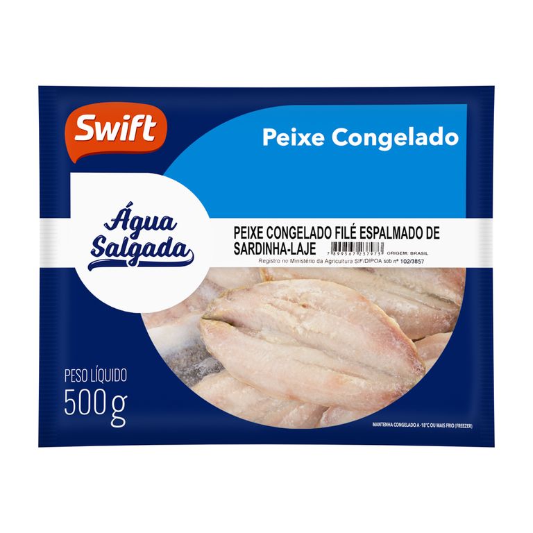 SARDINHA ESPALMADA 500G