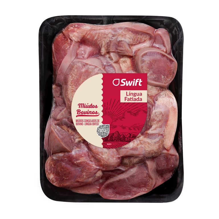 LÍNGUA FATIADA DE 0,6KG A 1,1KG