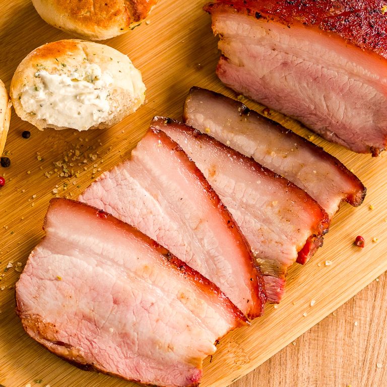 PANCETA SUÍNA TEMPERADA DE 0,5KG A 1,2KG