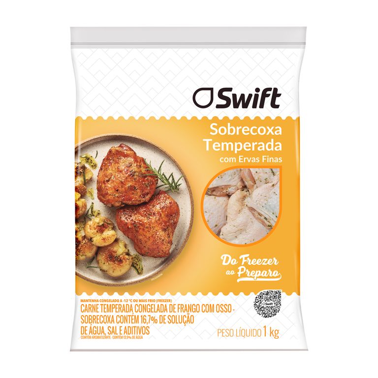 SOBRECOXA DE FRANGO TEMPERADA 1KG