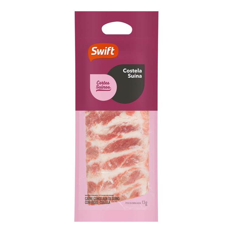COSTELA SUÍNA DE 0,7KG A 1,3KG