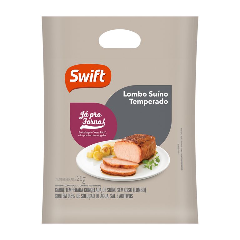 LOMBO SUÍNO JÁ PRO FORNO DE 0,6KG A 0,9KG