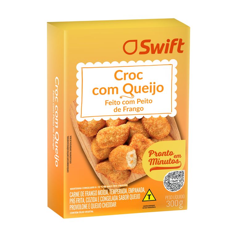 CHICKEN CROC QUEIJO 300G