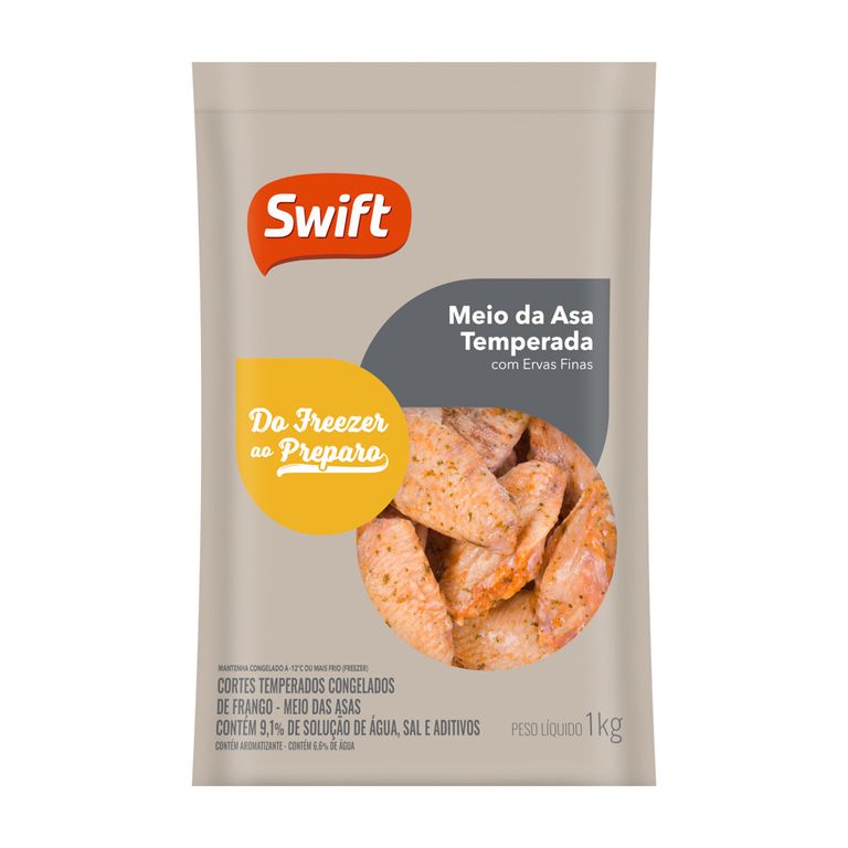 MEIO DA ASA (TULIPA) TEMPERADA 1KG