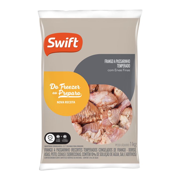 FRANGO PASSARINHO TEMPERADO 1KG