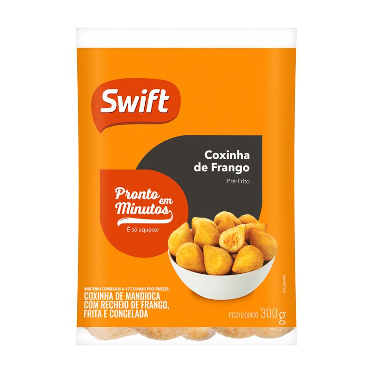 COXINHA DE FRANGO MANDIOCA PRÉ-FRITA 300G