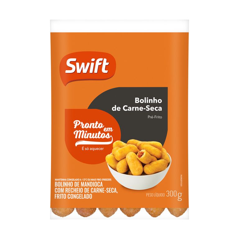BOLINHOS DE MANDIOCA E CARNE SECA 300G