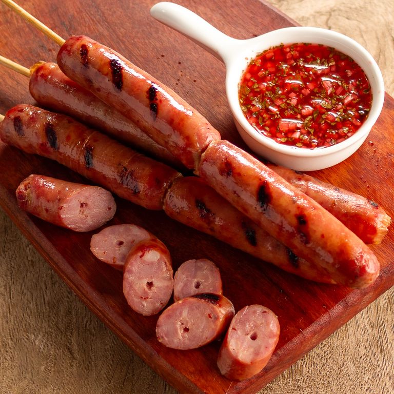 ESPETINHO DE LINGUIÇA APIMENTADA 500G