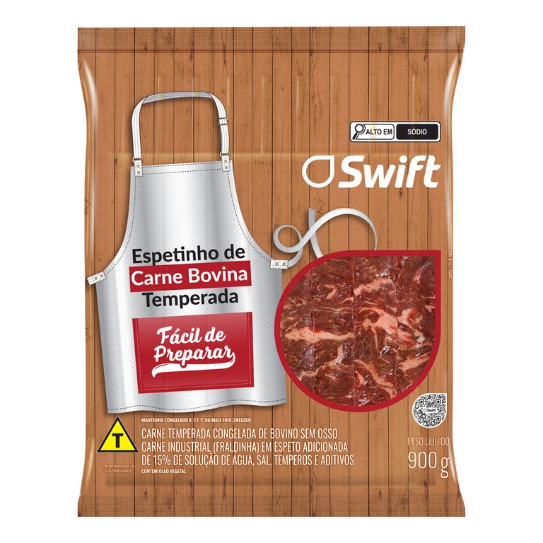 ESPETINHO BOVINO 900G