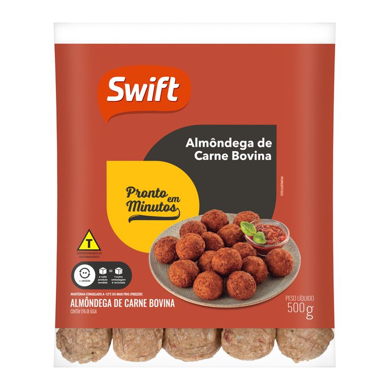 ALMÔNDEGAS BOVINAS 500G