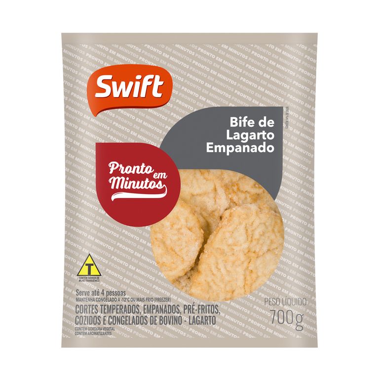 BIFE DE LAGARTO EMPANADO 700G