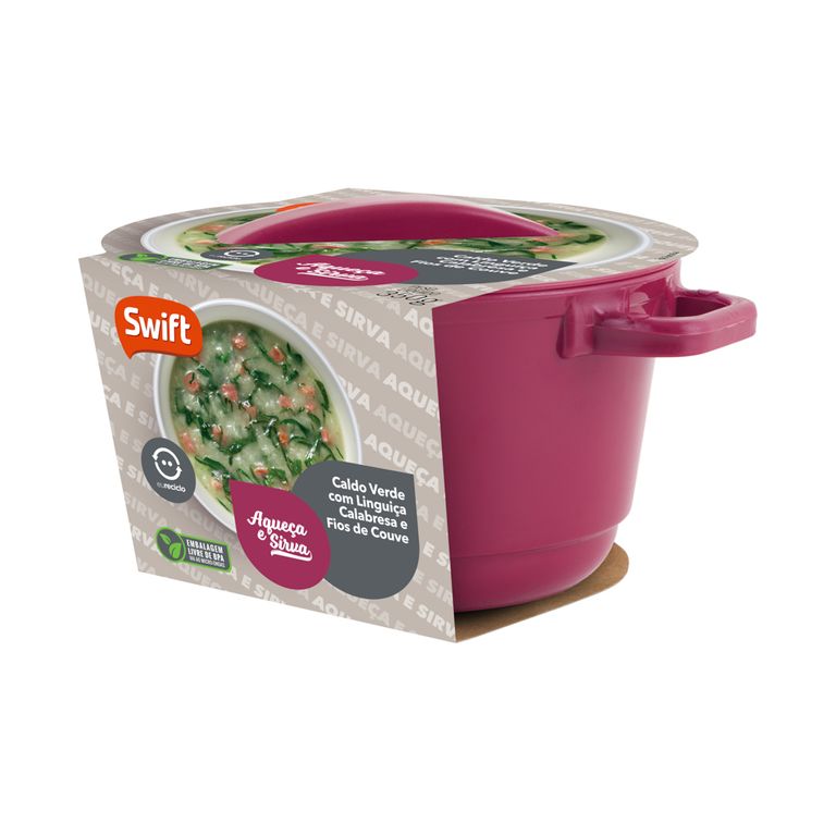 CALDO VERDE DE FIOS DE COUVE E CALABRESA 350G