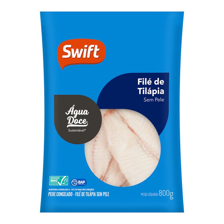 FILÉ DE TILÁPIA 800G