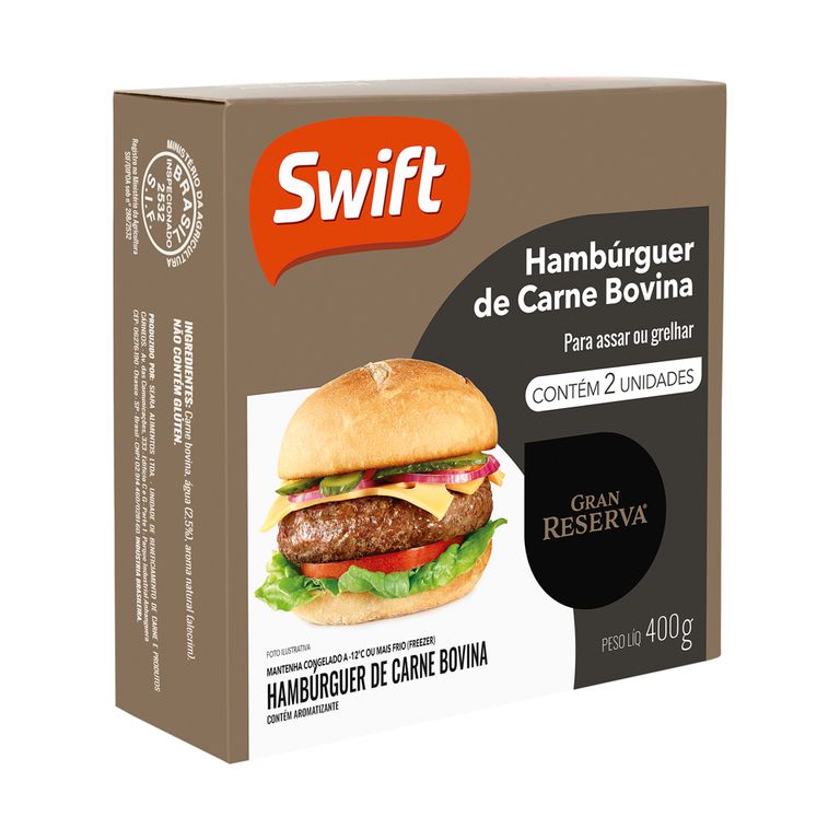 HAMBÚRGUER GRAN RESERVA 400G