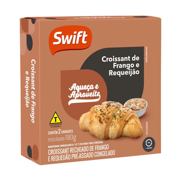 CROISSANT FRANGO COM REQUEIJÃO 180G