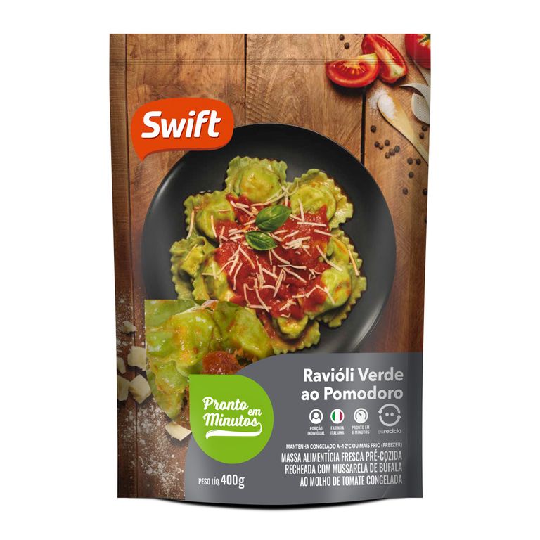 RAVIOLI VERDE AO POMODORO 400G