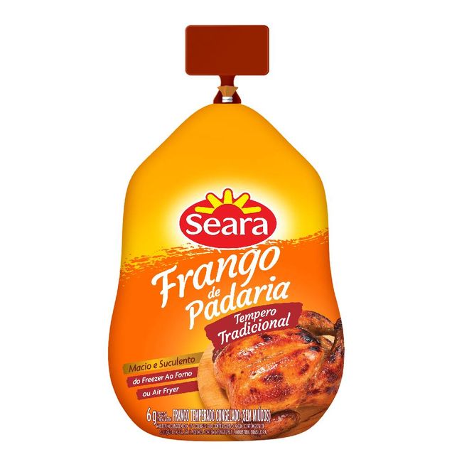 FRANGO DE PADARIA TRADICIONAL SEARA DE 1,1KG A 1,8KG