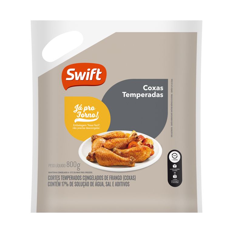 COXA DE FRANGO JÁ PRO FORNO! 800G