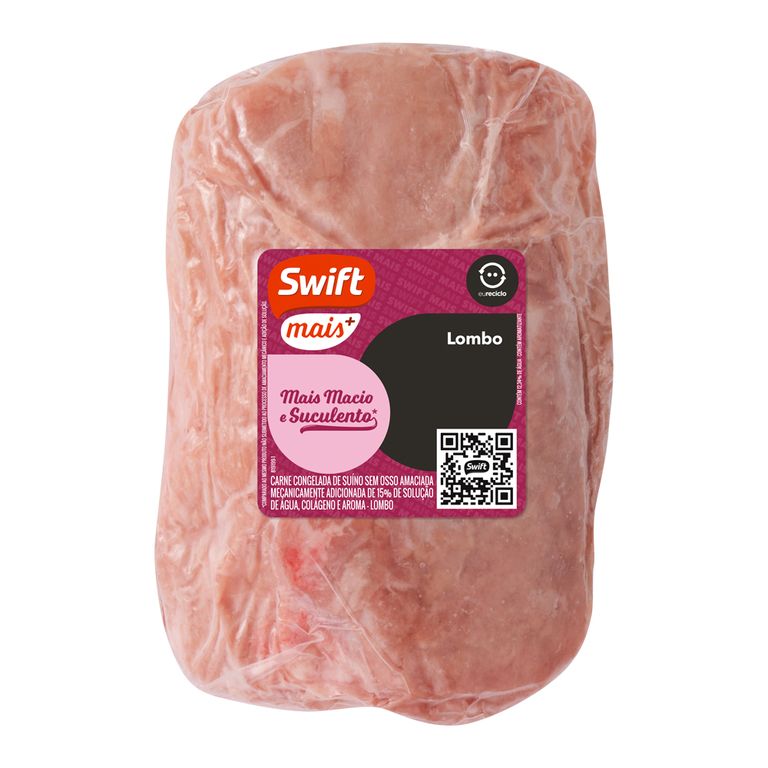 LOMBO SUÍNO LINHA MAIS DE 0,8KG A 2,0KG