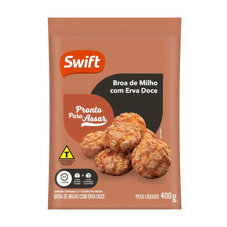 BROA DE MILHO COM ERVA DOCE 400G