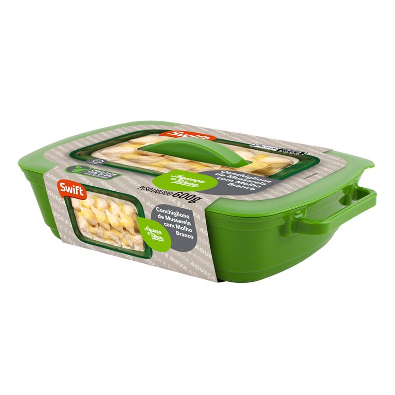 CONCHIGLIONE MUSSARELA BRANCO 600G