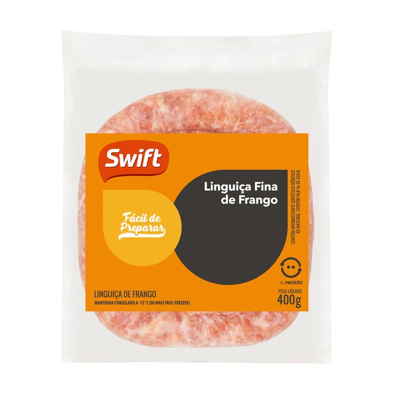 LINGUIÇA DE FRANGO FINA 400G