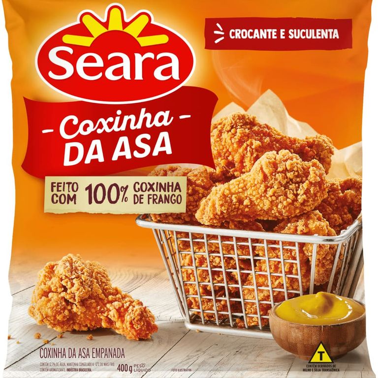 COXINHA DA ASA EMPANADA 400G