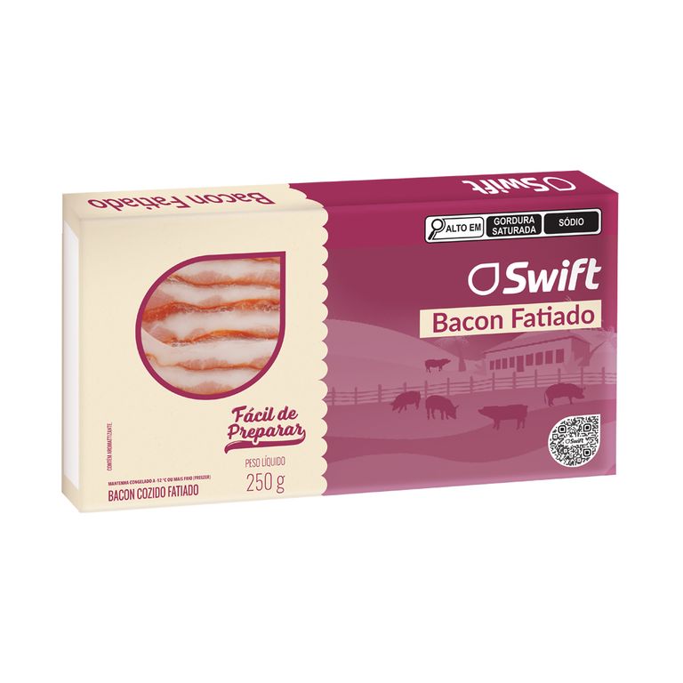 BACON FATIADO 250G
