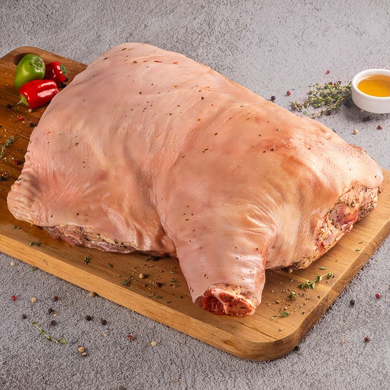 LEITÃO TEMPERADO FESTIVO DE 1,8KG A 3,0KG