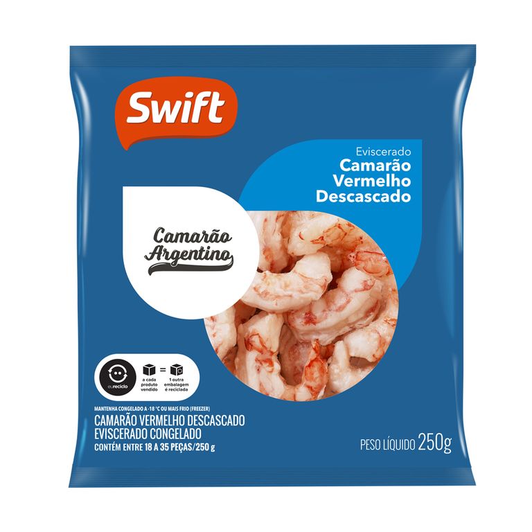 CAMARÃO VERMELHO ARGENTINO 20/40 250G
