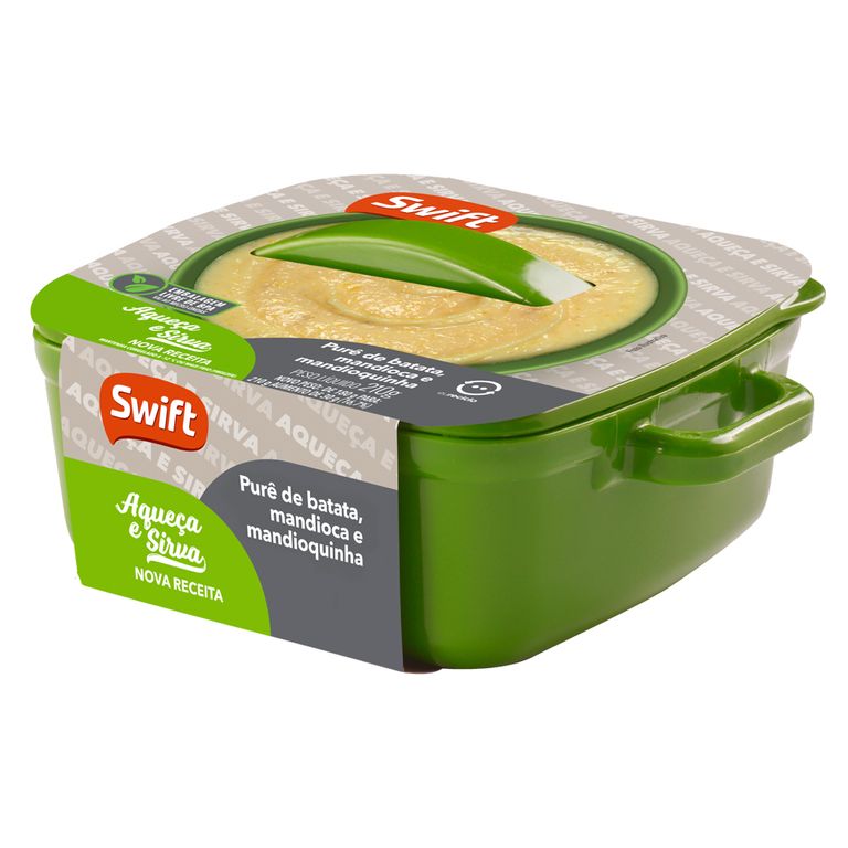 PURÊ DE BATATA MANDIOCA E MANDIOQUINHA 210G