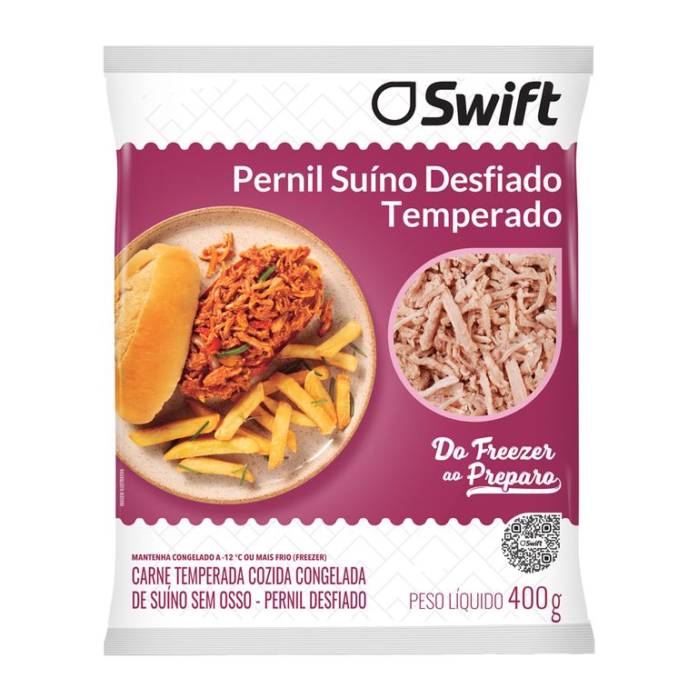 PERNIL SUÍNO DESFIADO TEMPERADO 400G