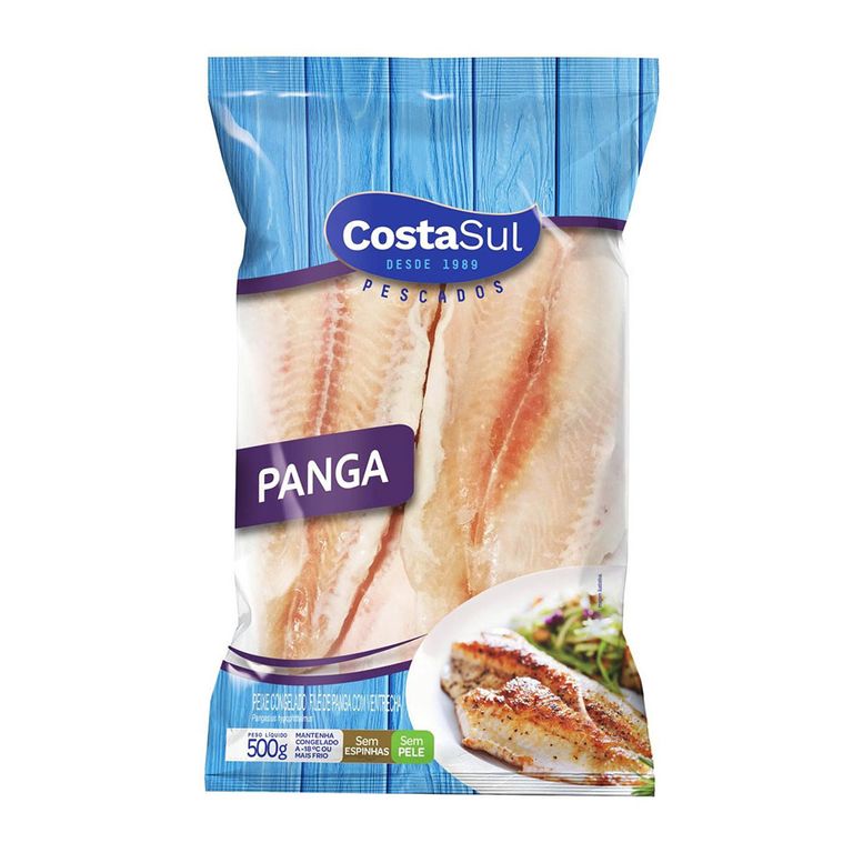 FILÉ DE PANGA COSTA SUL 500G