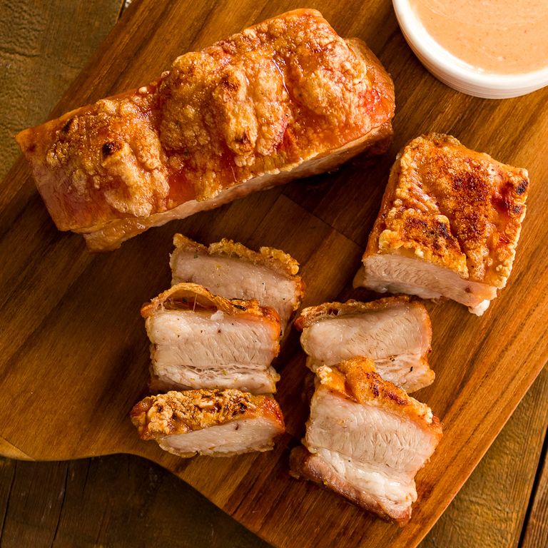 PANCETA FATIADA DE 0,8KG A 1,2KG