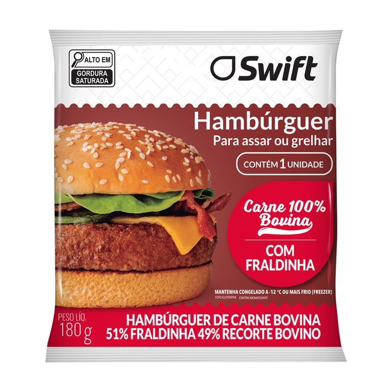 HAMBÚRGUER DE FRALDINHA 180G