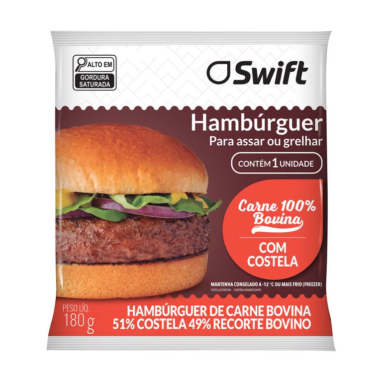 HAMBÚRGUER DE COSTELA 180G