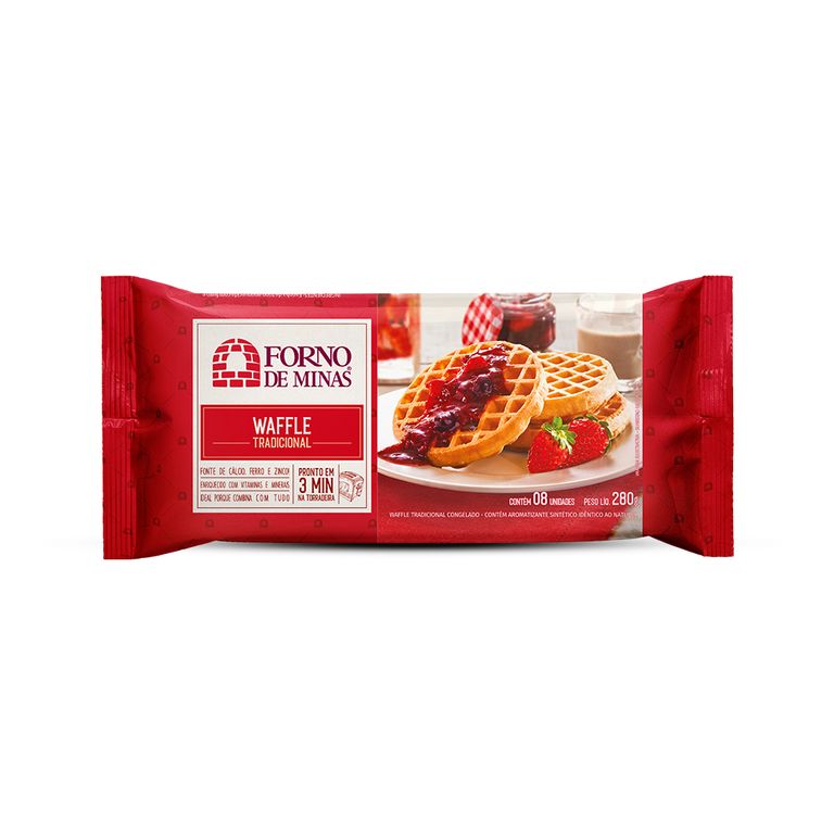 WAFFLE FORNO DE MINAS 280G