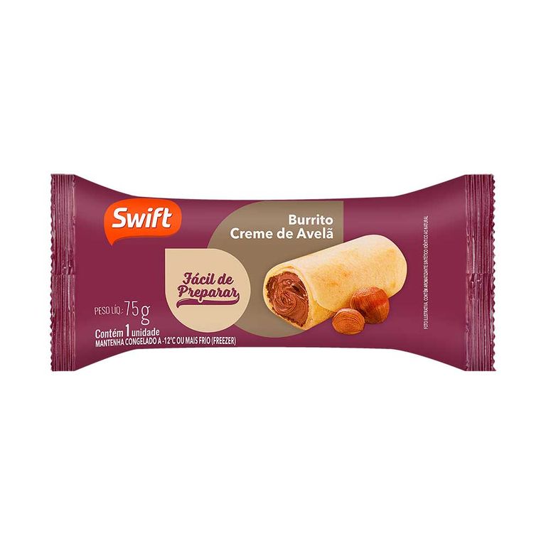 BURRITO DE CREME DE AVELÃ 75G