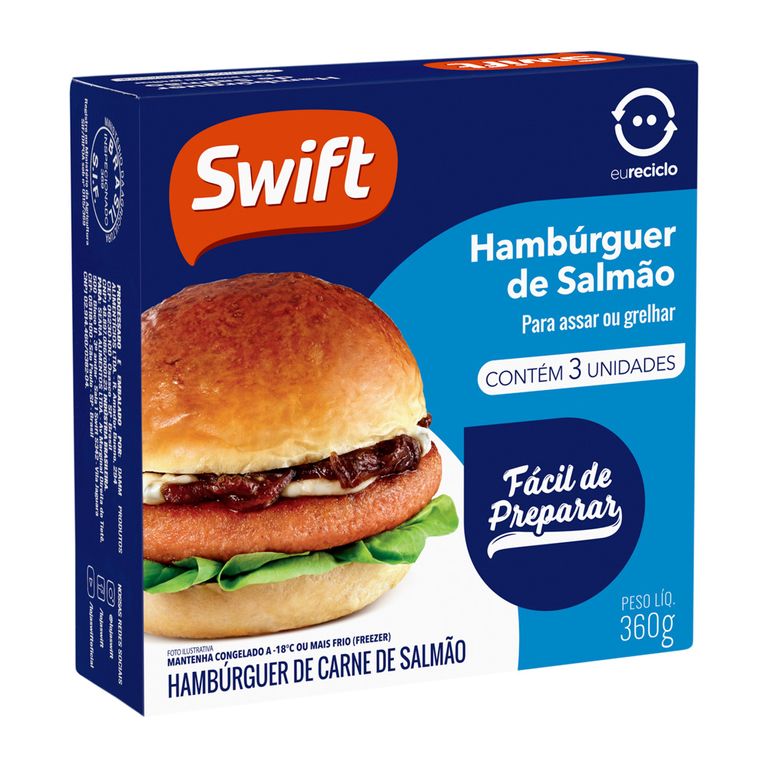 HAMBÚRGUER DE SALMÃO 360G